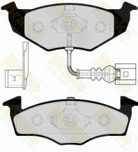 PA1607 Sada brzdových destiček, kotoučová brzda Brake ENGINEERING