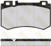 PA1633 Sada brzdových destiček, kotoučová brzda Brake ENGINEERING