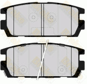 PA1659 Sada brzdových destiček, kotoučová brzda Brake ENGINEERING