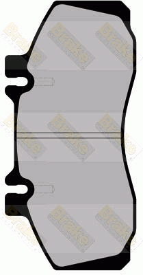 PA1737 Sada brzdových destiček, kotoučová brzda Brake ENGINEERING