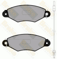 PA1822 Sada brzdových destiček, kotoučová brzda Brake ENGINEERING