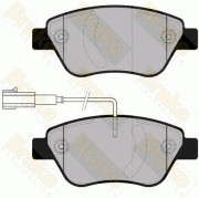 PA1861 Sada brzdových destiček, kotoučová brzda Brake ENGINEERING