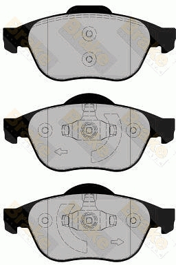 PA1890 Sada brzdových destiček, kotoučová brzda Brake ENGINEERING