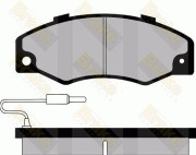 PA436 Sada brzdových destiček, kotoučová brzda Brake ENGINEERING