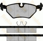 PA484 Brake ENGINEERING sada brzdových platničiek kotúčovej brzdy PA484 Brake ENGINEERING