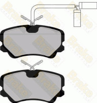 PA489 Sada brzdových destiček, kotoučová brzda Brake ENGINEERING