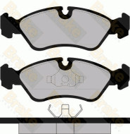 PA511 Sada brzdových destiček, kotoučová brzda Brake ENGINEERING