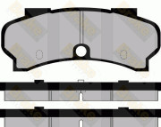 PA514 Sada brzdových destiček, kotoučová brzda Brake ENGINEERING