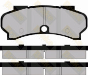 PA515 Sada brzdových destiček, kotoučová brzda Brake ENGINEERING