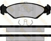 PA517 Sada brzdových destiček, kotoučová brzda Brake ENGINEERING