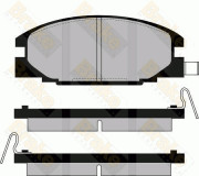 PA549 Sada brzdových destiček, kotoučová brzda Brake ENGINEERING