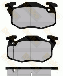 PA592 Sada brzdových destiček, kotoučová brzda Brake ENGINEERING