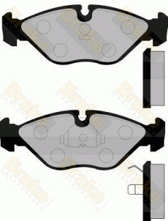 PA818 Sada brzdových destiček, kotoučová brzda Brake ENGINEERING