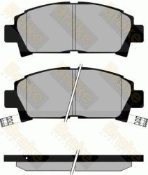 PA853 Sada brzdových destiček, kotoučová brzda Brake ENGINEERING