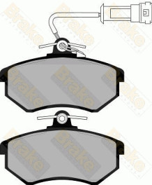 PA870 Sada brzdových destiček, kotoučová brzda Brake ENGINEERING