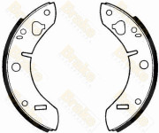 SH1055 Sada brzdových čelistí Brake ENGINEERING