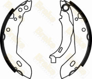 SH1158 Sada brzdových čelistí Brake ENGINEERING