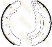 SH1207 Sada brzdových čelistí Brake ENGINEERING