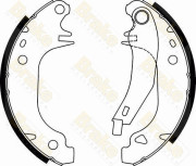 SH1617 Sada brzdových čelistí Brake ENGINEERING