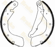 SH2369 Sada brzdových čelistí Brake ENGINEERING