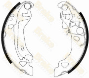 SH2438 Sada brzdových čelistí Brake ENGINEERING