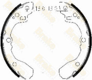 SH2471 Sada brzdových čelistí Brake ENGINEERING