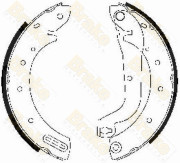 SH2472 Sada brzdových čelistí Brake ENGINEERING