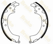 SH2532 Sada brzdových čelistí Brake ENGINEERING