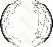 SH2546 Sada brzdových čelistí Brake ENGINEERING