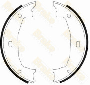 SH2555 Sada brzdových čelistí, parkovací brzda Brake ENGINEERING