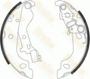 SH2558 Sada brzdových čelistí Brake ENGINEERING