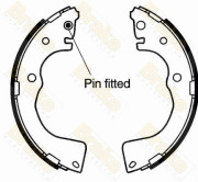 SH2563 Sada brzdových čelistí Brake ENGINEERING