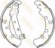 SH2582 Sada brzdových čelistí Brake ENGINEERING