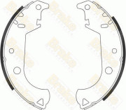 SH2596 Sada brzdových čelistí Brake ENGINEERING