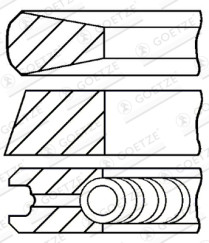 08-138000-00 Sada pístních kroužků GOETZE ENGINE