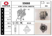 55668 EAI alternátor 55668 EAI