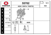 55702 generátor EAI