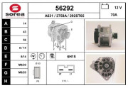 56292 EAI alternátor 56292 EAI