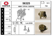 56325 EAI alternátor 56325 EAI