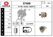 57406 EAI alternátor 57406 EAI