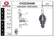 CV22324AK Sada kloubů, hnací hřídel EAI