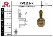 CV22324K EAI sada kĺbov hnacieho hriadeľa CV22324K EAI