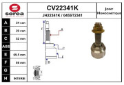 CV22341K EAI sada kĺbov hnacieho hriadeľa CV22341K EAI