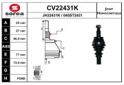 CV22431K Sada kloubů, hnací hřídel EAI