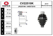 CV22510K Sada kloubů, hnací hřídel EAI