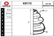 KR175 Sada měchů, hnací hřídel EAI