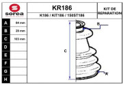 KR186 Sada měchů, hnací hřídel EAI