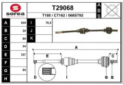 T29068 EAI hnací hriadeľ T29068 EAI