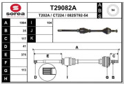 T29082A EAI hnací hriadeľ T29082A EAI