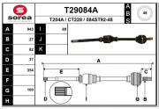 T29084A EAI hnací hriadeľ T29084A EAI